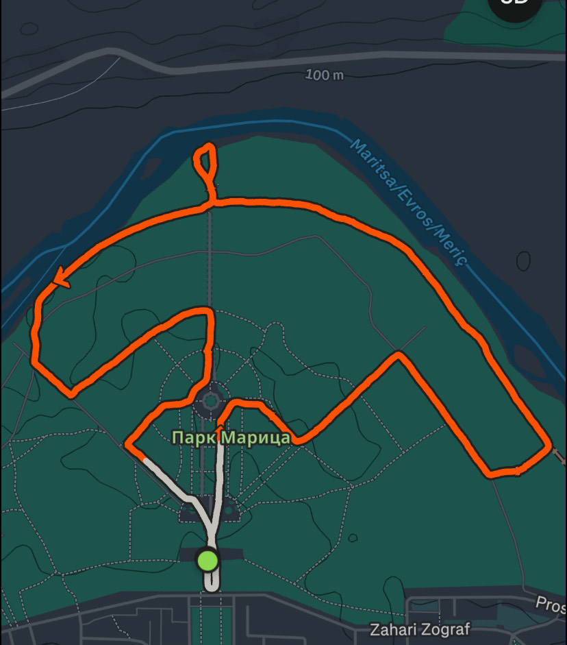 Маршрут на МарицаRUN